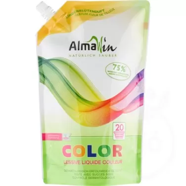 color folyékony mosószer koncentrátum színes ruhákhoz hársfavirág kivonattal - 20 mosásra 1500 ml