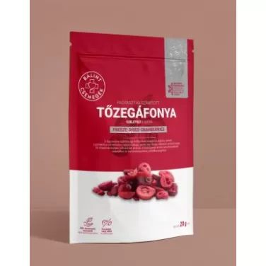 csemegék fagyasztva szárított tőzegáfonya szeletelt 20 g