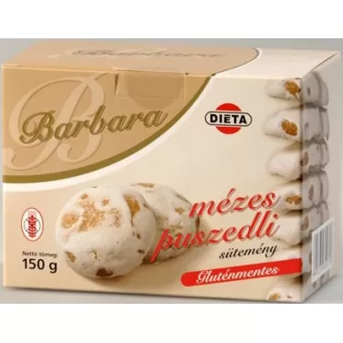Gluténmentes mézes puszedli 150 g