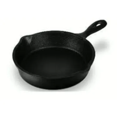 Öntöttvas serpenyő, 15 cm, fekete  (BH/6534)