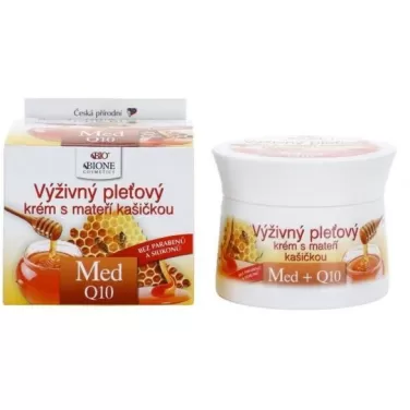 méz+Q10 tápláló arckrém méhpempővel 51 ml