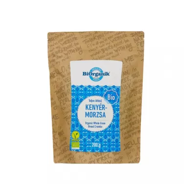 Bio kenyérmorzsa teljes kiőrlésű 200 g