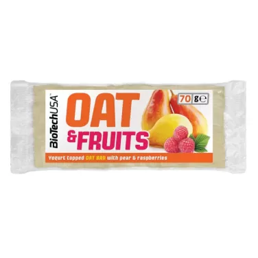 Oat&fruits zabszelet joghurtos körte-málna 70 g