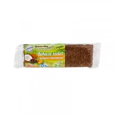 vegán kókusz szelet kakaós narancsos 35 g