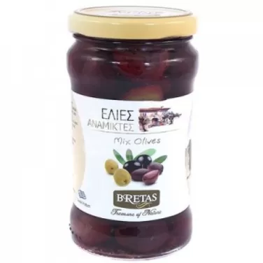 Bretas olajbogyó mix 314 ml