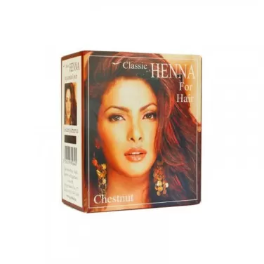 Henna hajszínező por gesztenyebarna 100 g