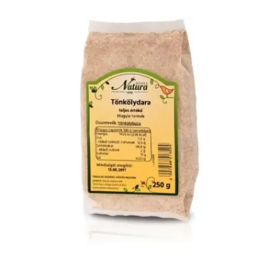 teljes kiőrlésű tönkölydara 250 g