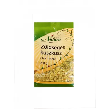 zöldséges kuszkusz chia maggal 250 g