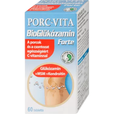 bio porc-vita glükozamin tabletta 60 db