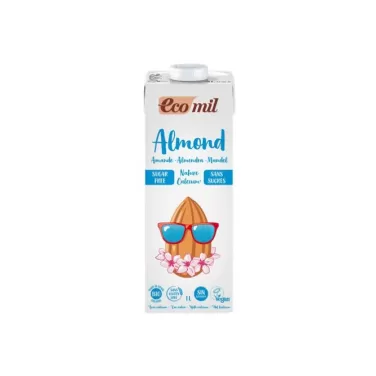 Bio mandulaital calciummal édesítőszer nélkül 1000 ml