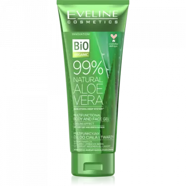 multifunkcionális test- és arcgél 99% természetes aloe verával 250 ml
