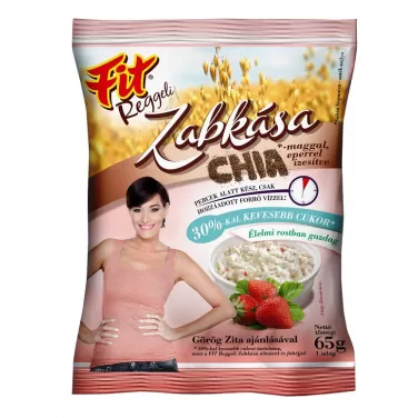 zabkása chia maggal és csokoládéval 65 g
