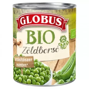 bio zöldborsó konzerv 1 db