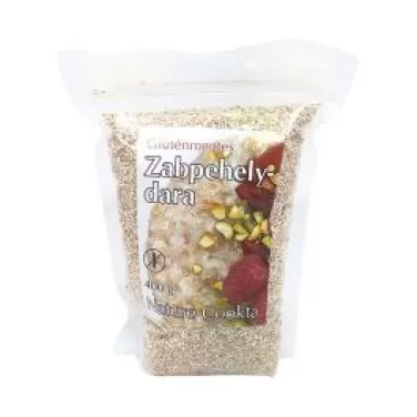 Gluténmentes natura cookta zabpehelydara 400g