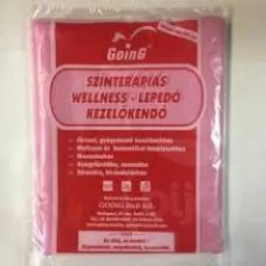 színterápiás wellness lepedő rózsaszín 1 db