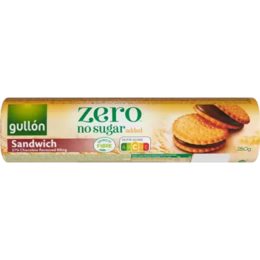 keksz étcsokoládés krémmel töltött,édesítőszeres 250 g