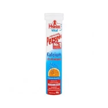 Pezsgőtabletta kalcium 20 db