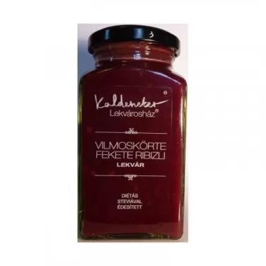 Kaldeneker vilmoskörte-ribizli lekvár fahéjjal, steviával 312 ml