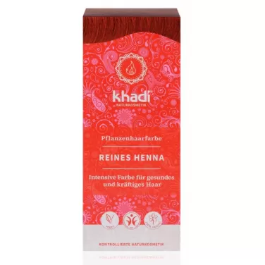 Bio hajfesték por élénkvörös 100% 100 g