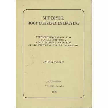 Könyv: mit egyek... 