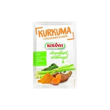 kurkuma citromfű-zöldbors fűszerkeverék 25 g