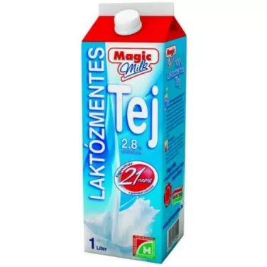 laktózmentes tej uht 2,8 % 1000 ml