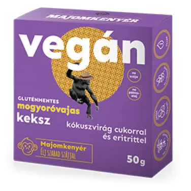mogyoróvajas vegán keksz 50 g