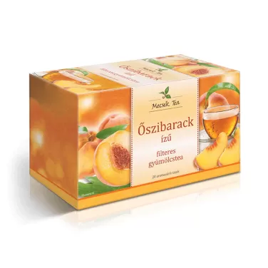 gyümölcstea őszibarack 20x2g 40 g