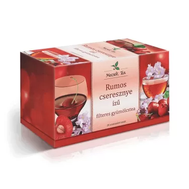 gyümölcstea rumos cseresznye 20x2g 40 g