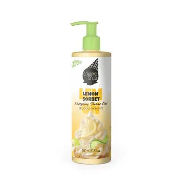 “citrom sorbet” energizáló tusfürdő gél 400 ml