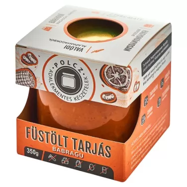 füstölt tarjás babragu adalékmentes készétel 350 g