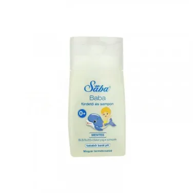 baba fürdető és sampon mentes sls/sles illatanyag és színezéktől 100ml