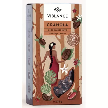 granola csokoládés kávés 275 g