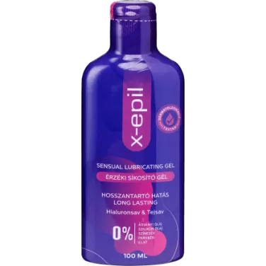 X-Epil érzéki síkosító gél 100 ml